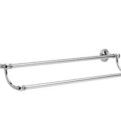 Delta-Silverton 24 in. Wall Mount Double Towel Bar Polished Chrome New in Box