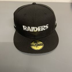 Raiders X Drake Collab Fitted Hat