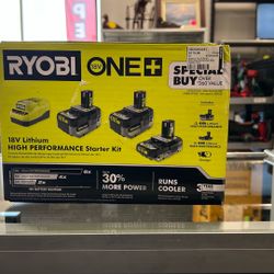 Ryobi High Performance Starter Kit   