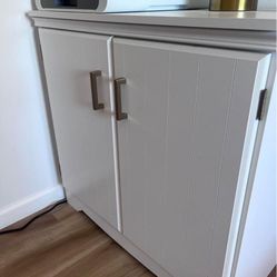 New 2 Door Cabinet With Champagne Bronze Hardware