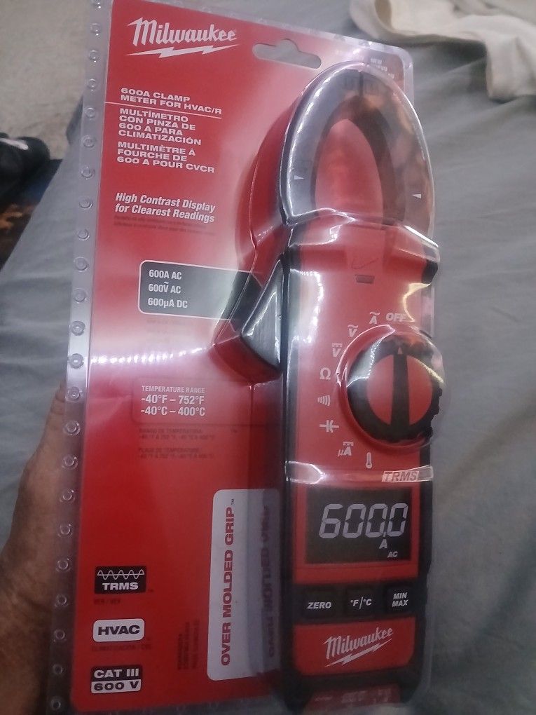 Milwaukee 600 Amp Multimeter