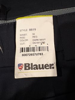 Mens Blauer Dark Navy cargo pants