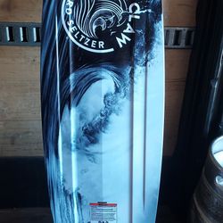 Wake Board Brand New White Claw Mint Condition 