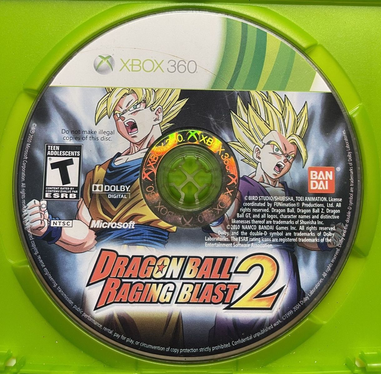 Dragon ball raging blast sale 2 xbox 360