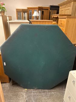 Vintage Table with Red Base