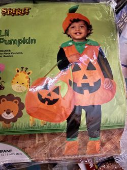 Spirit Lil Pumpkin Infant Halloween Costume