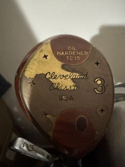Cleveland Classic Oakmont Oil Hardened 3 Wood RC69 RH Stiff Steel 42.25 Inch 