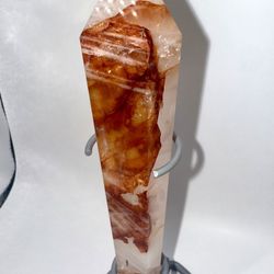 Hematoid Quartz (Fire Quartz) Crystal Tower – Polished – One of a Kind