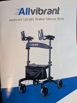 Allvibrant upright walker