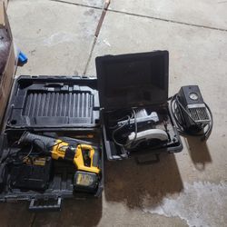 Dewalt Sawzall, Circular Saw