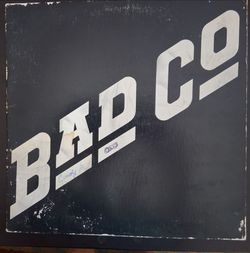 Bad Company "Self-Titled" 1974 Swan Song Orig 1st Press SS 8410~VG++/G+
