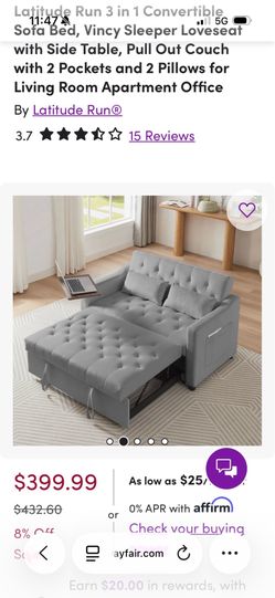Small sofa bed