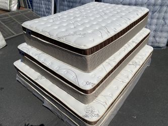 Full Organic Cloud Edition Europillow Top 12inch Matres!!