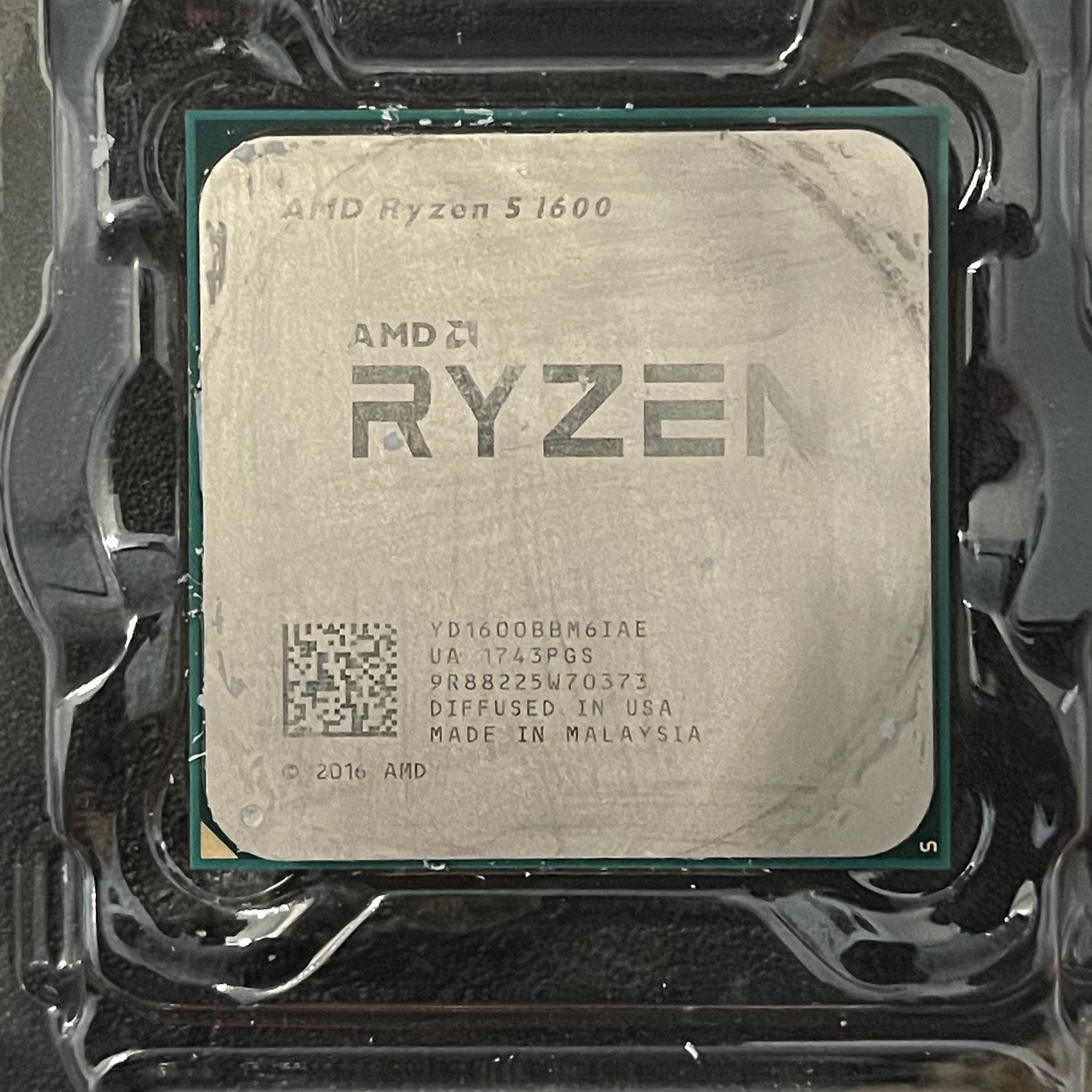 AMD Ryzen 5 1600 With Cooler