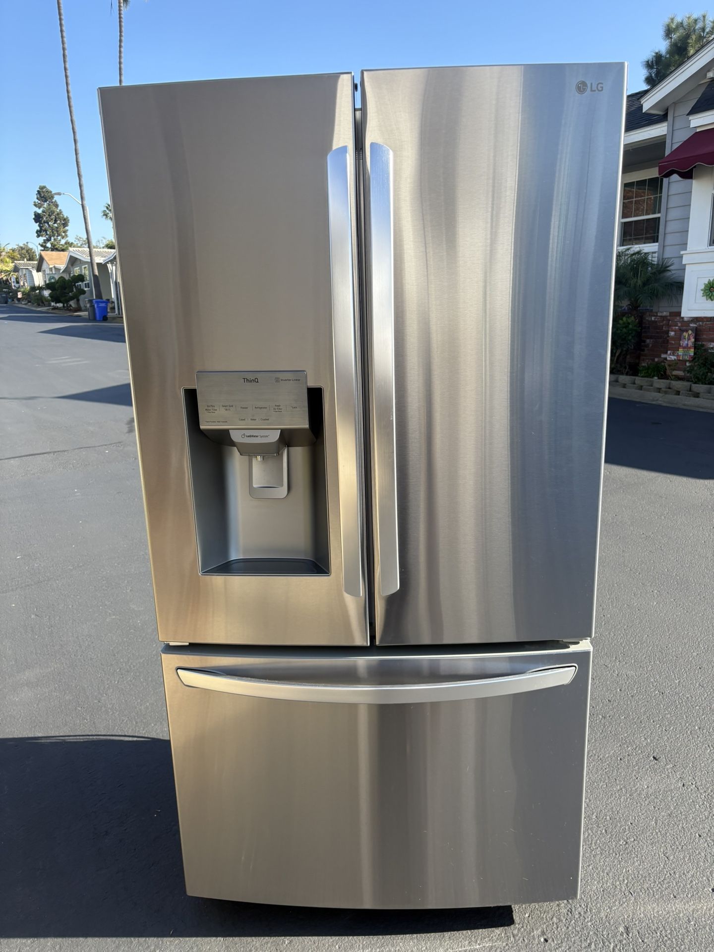 Counter depth, refrigerator