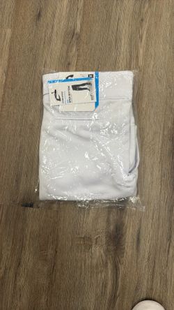 champro mvp open bottom Youth White Baseball Pants