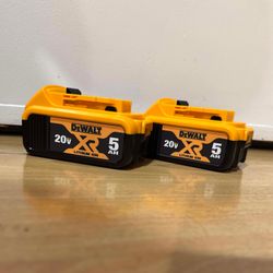 DeWalt 5.0 ah brand new