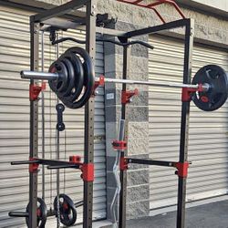 Power Cage, Weights, Smith Machines, Half Racks, Squat Racks, Gym.