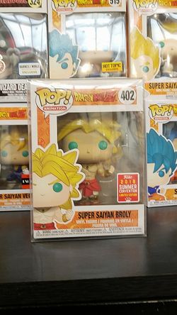Super saiyan Broly funko pop exclusive convention 2018