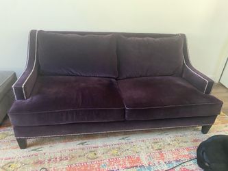 Z Gallery Purple Couch
