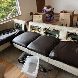 Room And Board Leather Couch