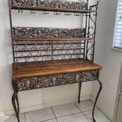 Wine Rack And Table 