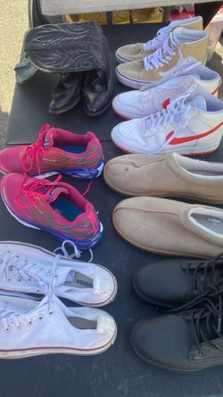 Mixed Lot of Used Shoes