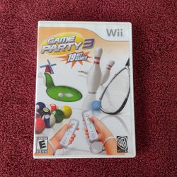 Nintendo Wii Game Party 3 19 Hit Games 