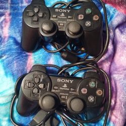 PS2 Wired Controllers, $15 Each