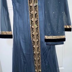Brand New Fancy Indian Long Dress Only 50$ Size Small