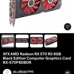 Radeon 570 RS XXX Edition Gaming Gpu