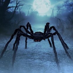 Halloween Spider Decoration Giant Spiders Outdoor Haunt House Deco Big Spider