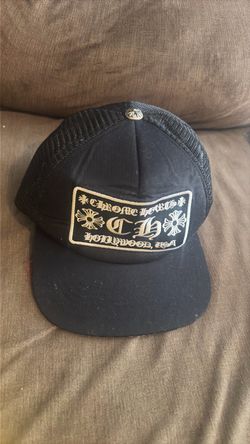 Chrome heart hat