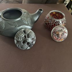 Decorative Pot Bundle, Teapot Is Iron $20