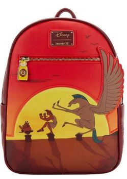 Loungefly Disney Hercules 25th Anniversary Sunset Mini Backpack