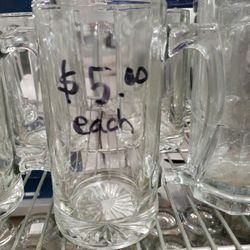 12 Pieces Of 26.5 Oz Beer 🍺 🍻 Mugs