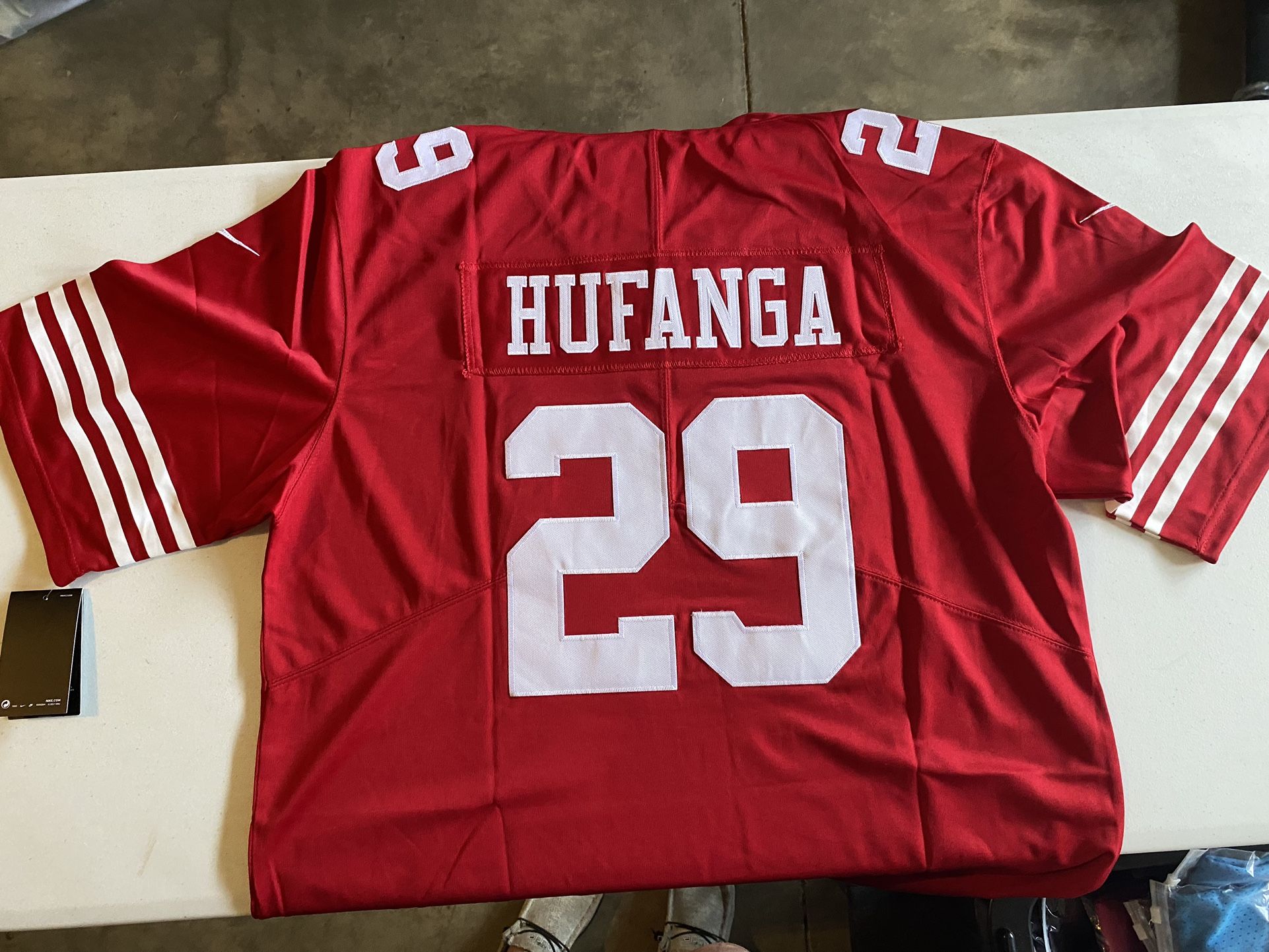 San Francisco 49ers #29 Hufanga Adult Sizes 2XL & 3XL