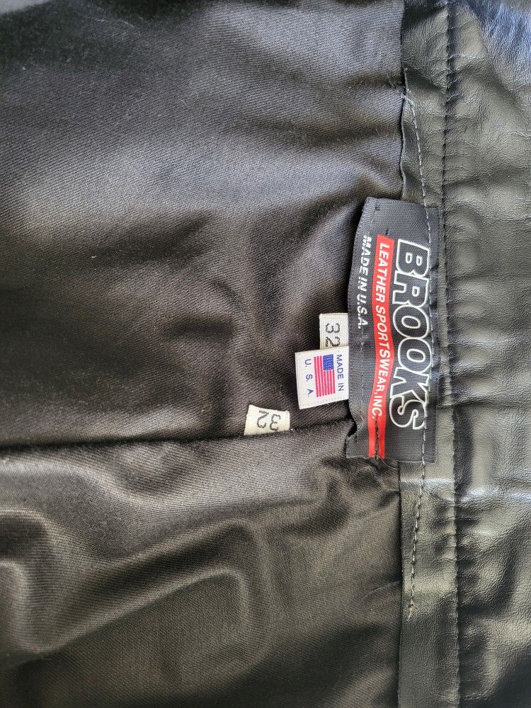 Brooks Leather Pants