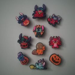 Stitch Halloween Croc Charms 