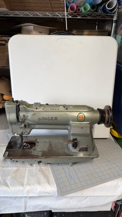 Vintage Singer 211G566 Industrial Sewing Machine Head As-Is