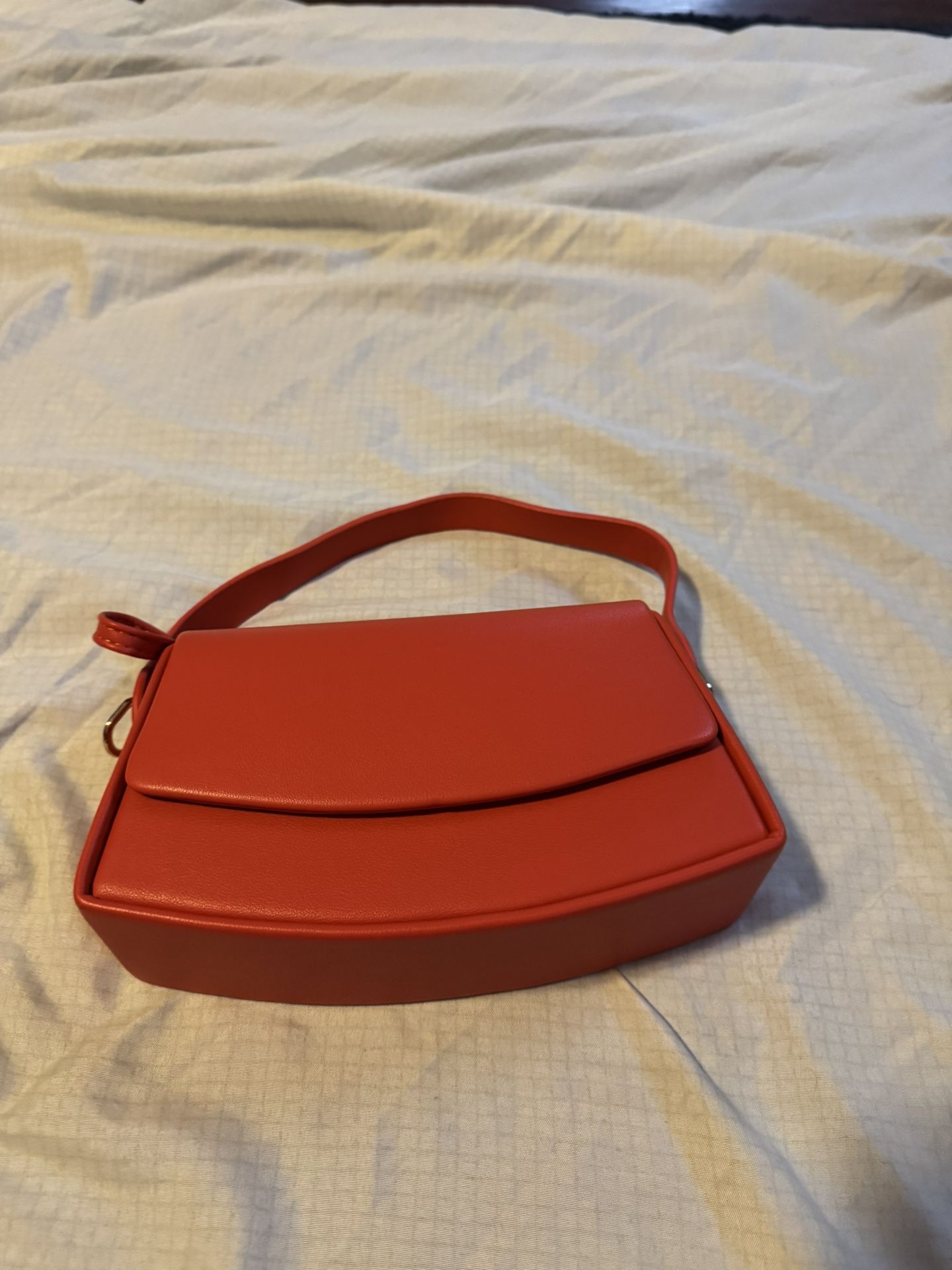 Orange Clutch Purse