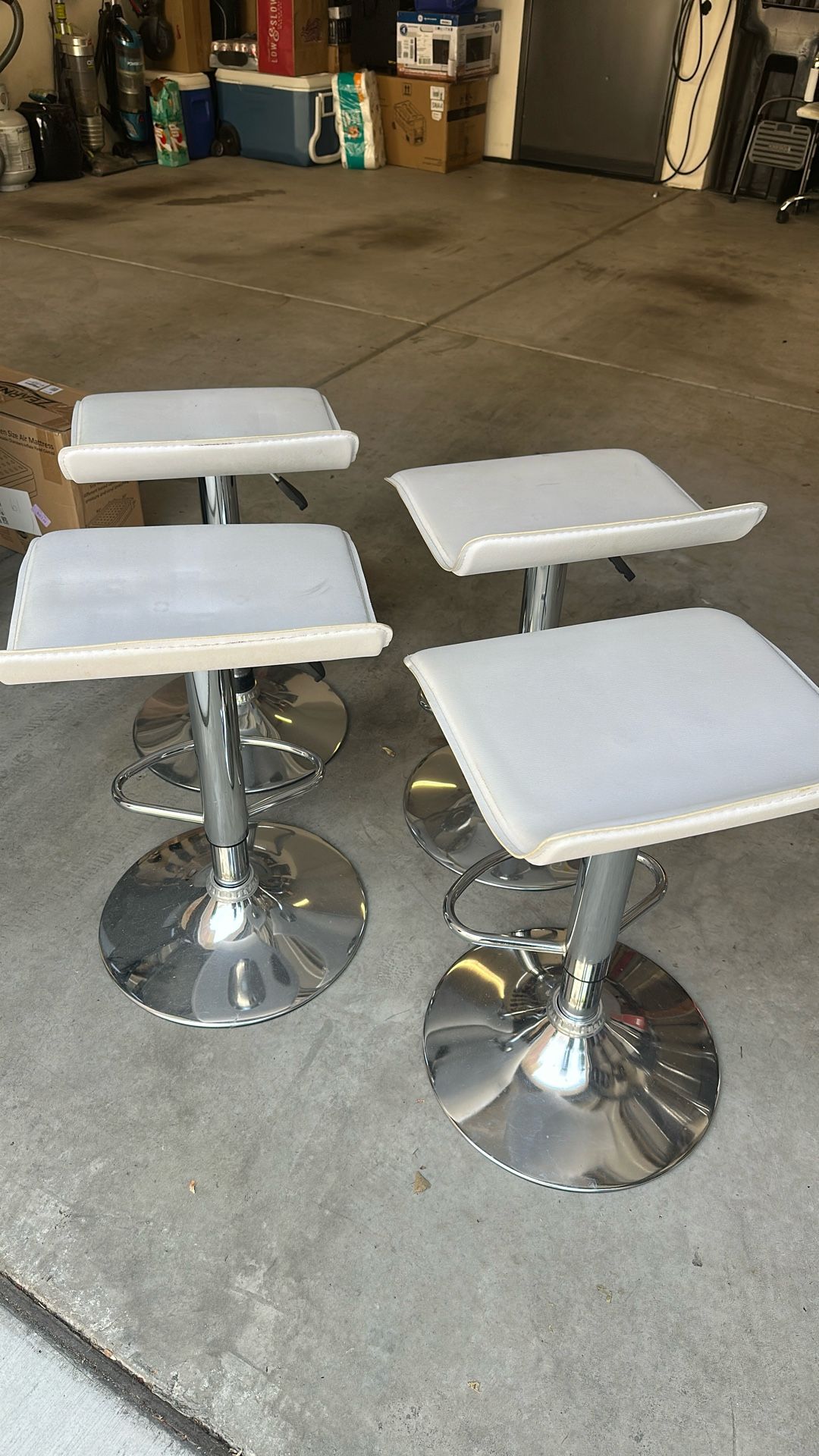 White Stools