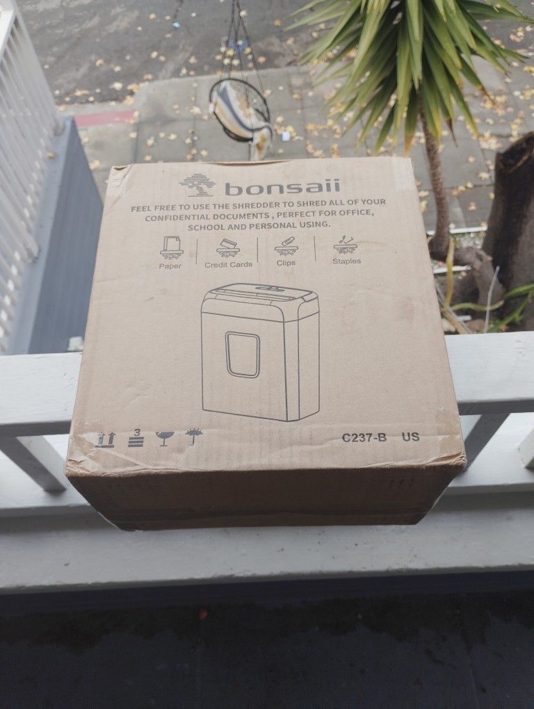 Bonsai Paper Shredder