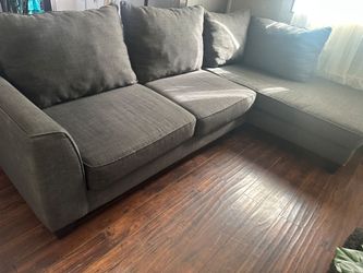 Gray Fabric Sofa