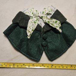 VINTAGE Green, Saint Patrick's Day Doll Vest🌹❤️🙏