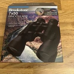 Brookstone Binoculars 7x50 New