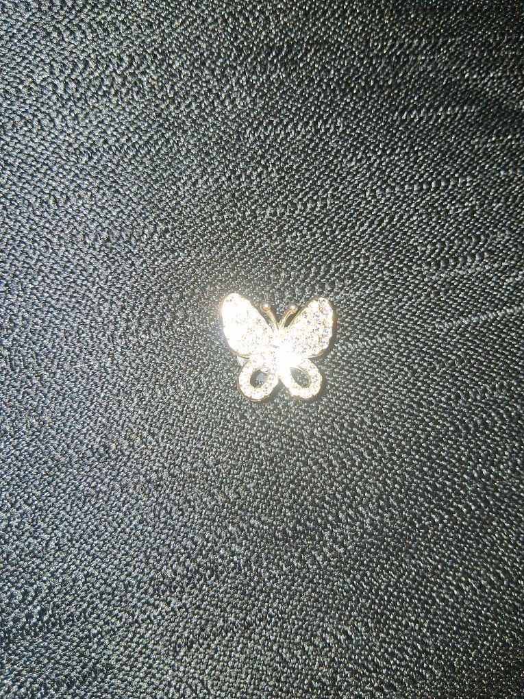 Used Buttefly Croc Charm
