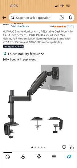 Monitor mount