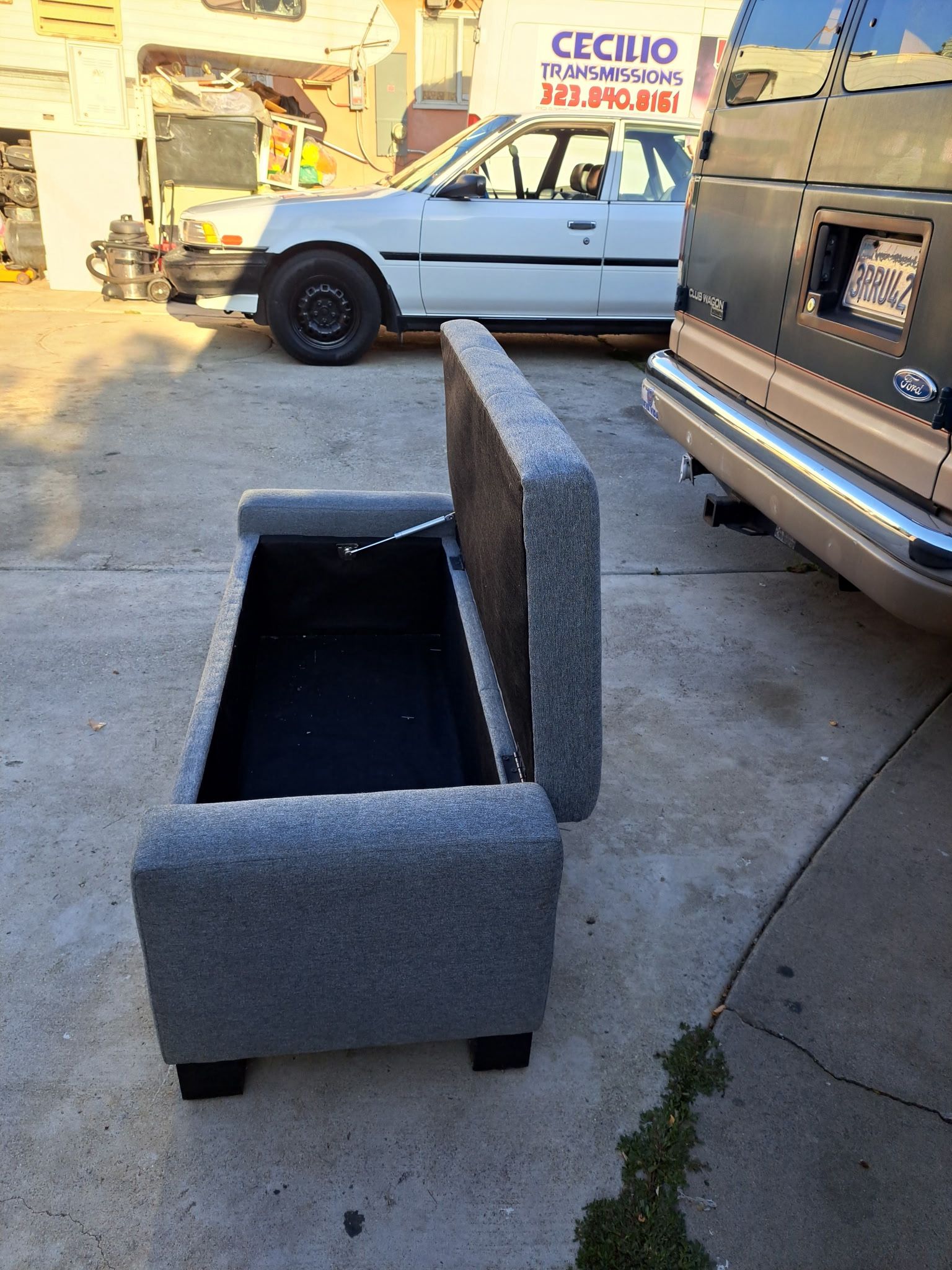 couch with storage