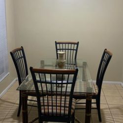 Mid Century Hollywood Bamboo Table
